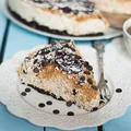 Samoa cheesecake (sernik na zimno z twarogu)