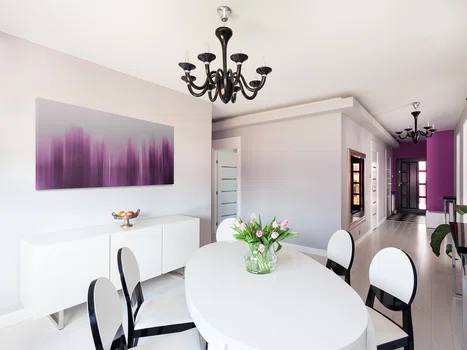 Abstrakcyjny Nowy Jork - nowoczesny obraz na płótnie