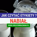 Nabiał - jak czytać etykiety?