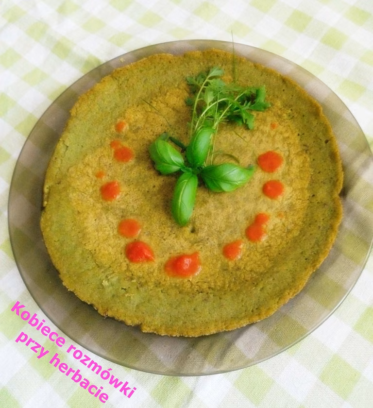 Wiosenny omlet z pokrzywy