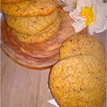 Orzechowo-chałwowe ciasteczka