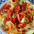 Surówka z sałaty lodowej - 130 kcal