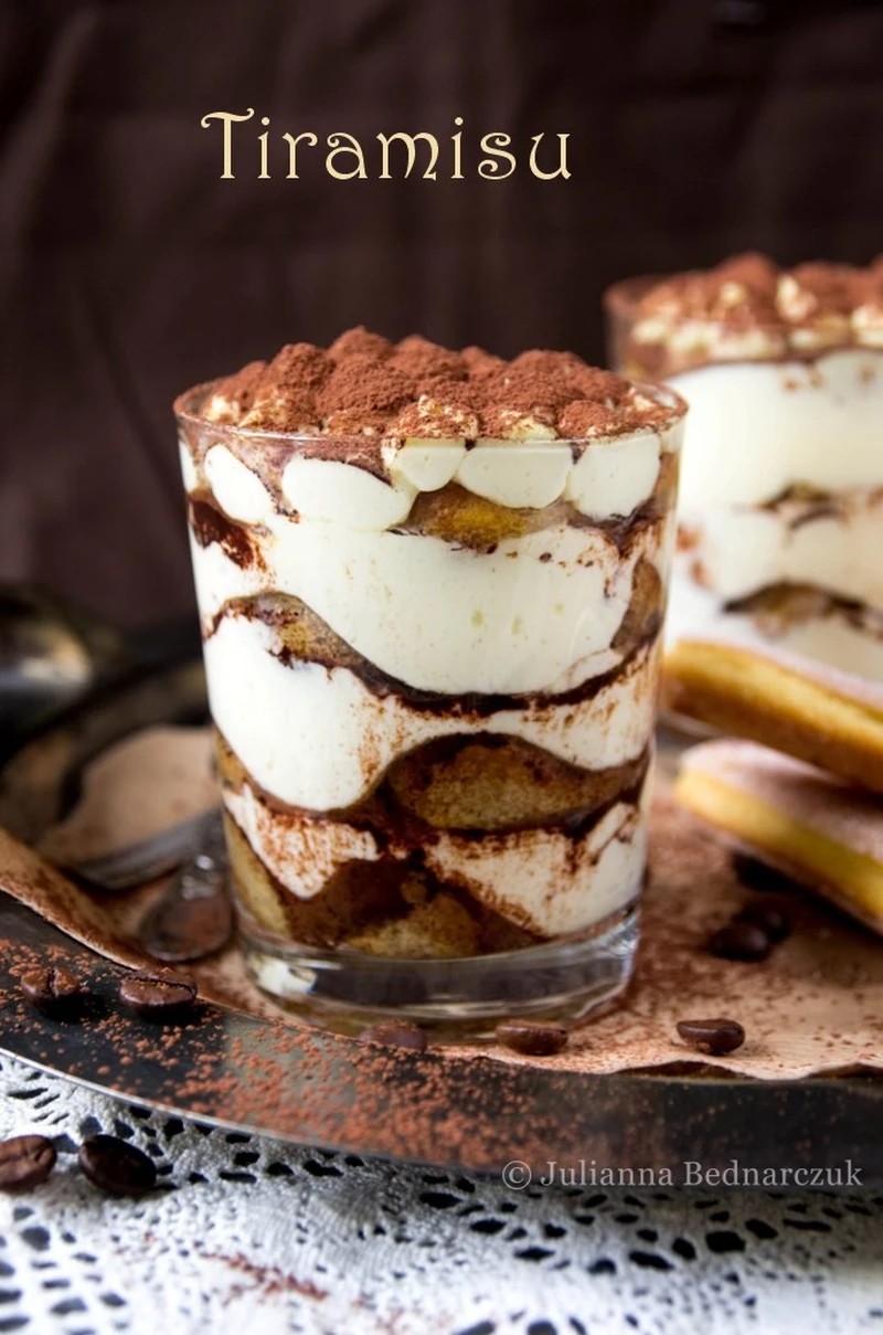 Tiramisu w pucharkach