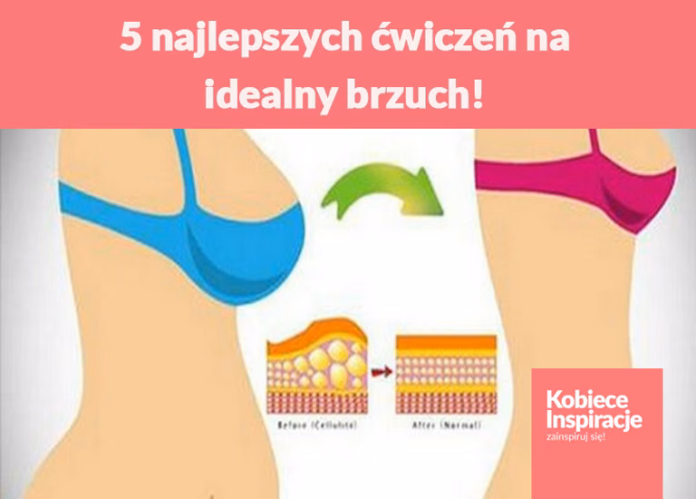 5 najlepszych ćwiczeń na idealny brzuch!