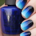 Niebieskie ombre