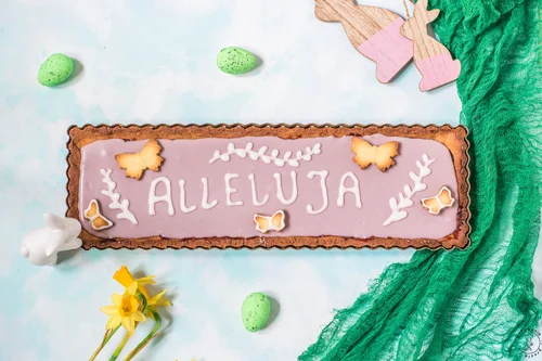 Hibiskusowo Śliwkowa Tarta