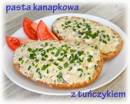 Pasta z tuńczykiem i jajkiem