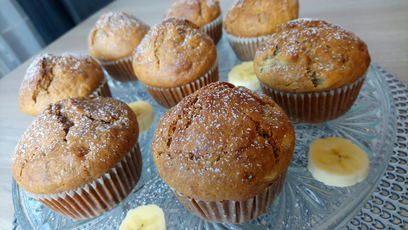 Muffiny bananowe ekspresowe :)