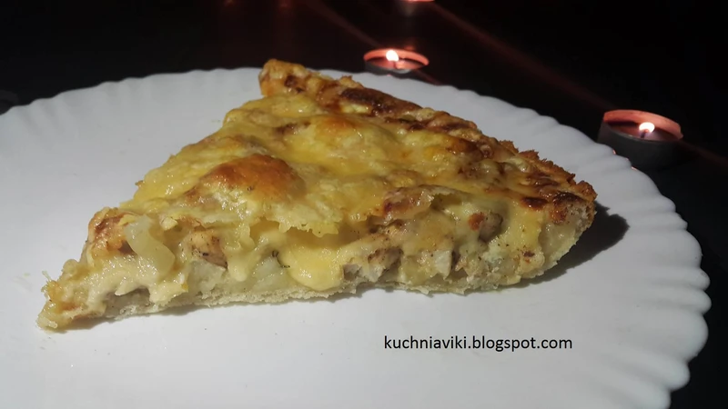 Pizza gyros z miękkim ale chrupiącym od spodu ciastem