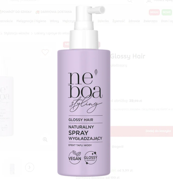 Zdjęcie Ten spray do włosów z Rossmanna za 26 zł robi furorę! Opinie o efekcie tafli i turbo wygładzeniu mnożą się bez końca #2