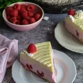 Sernik malinowy bez pieczenia