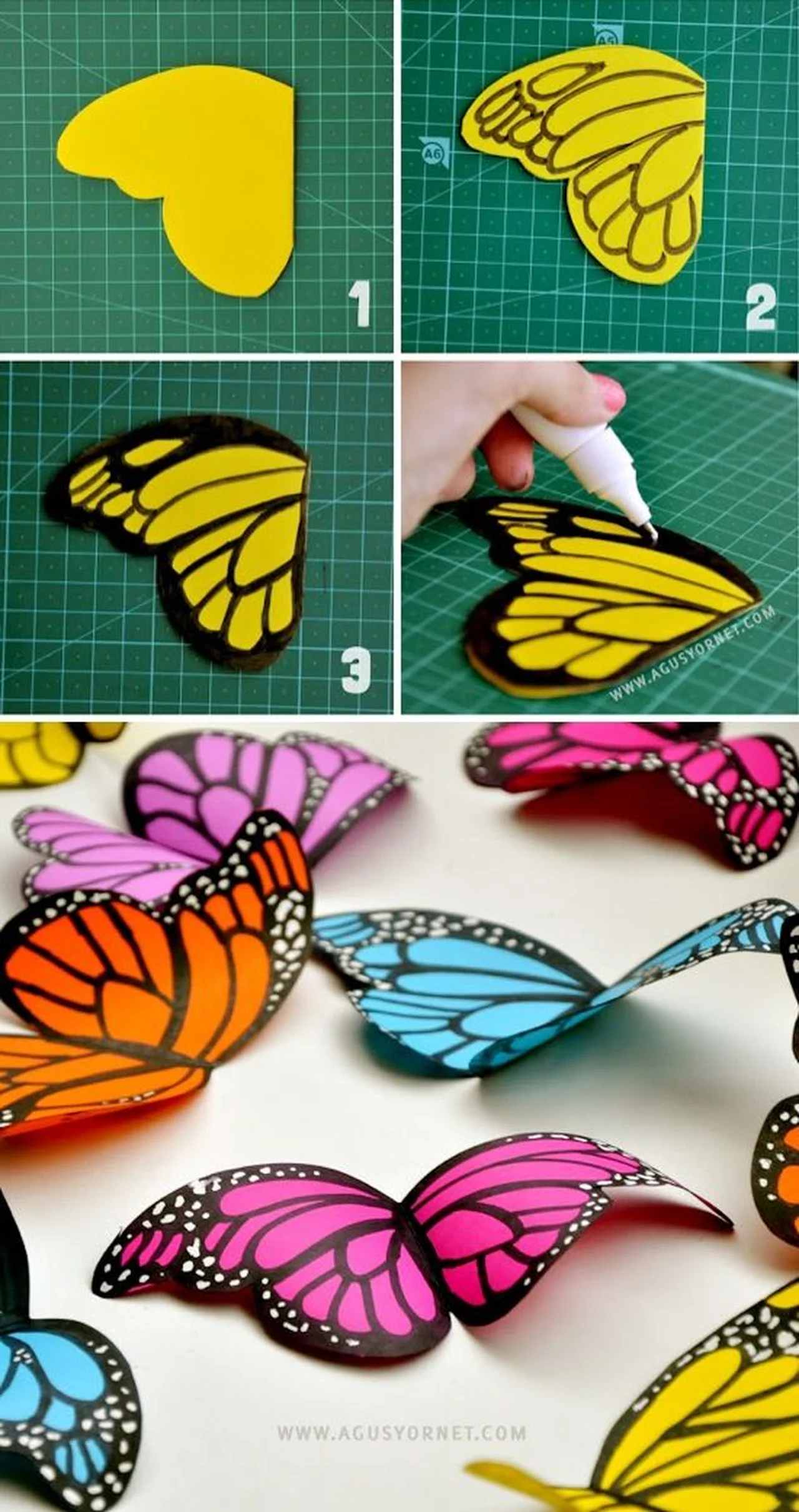 Motyle - dekoracje