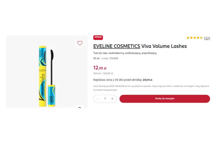 Zdjęcie Ten tusz z Rossmanna za 12 zł to perełka! Bosko podkręca i pogrubia bez efektu „pajęczych nóg” - zero kruszenia i rozmazywania #1