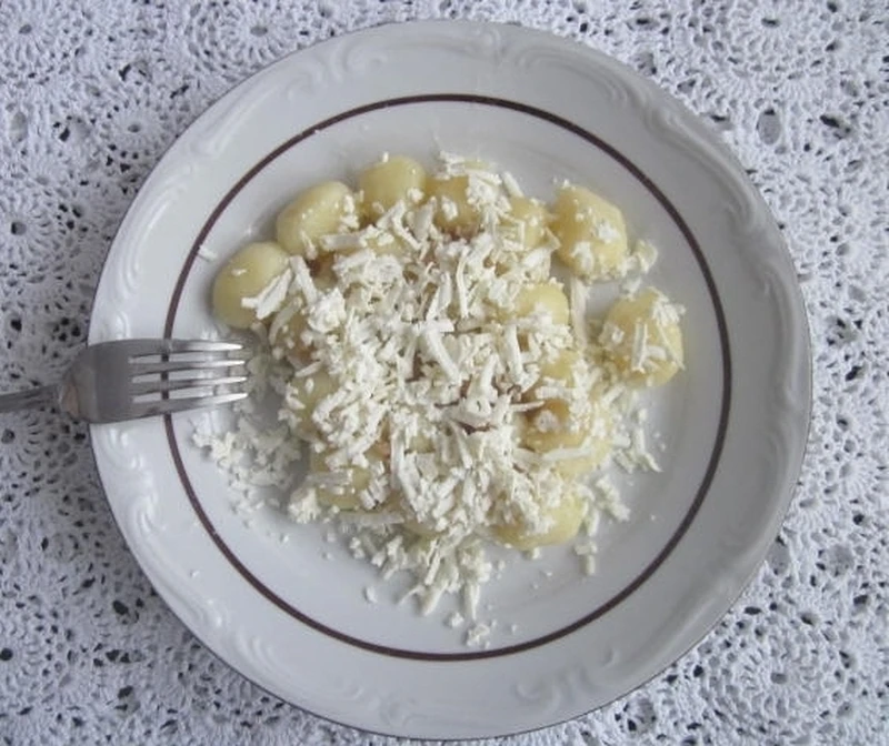 Śnieżne kluski śląskie