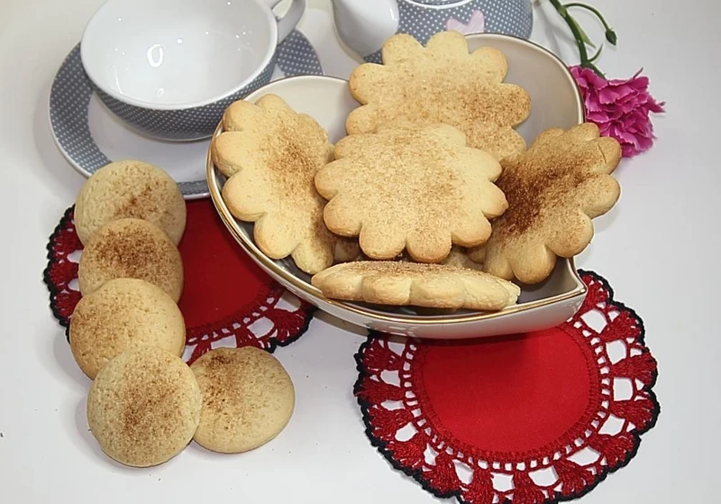 Polvorones ciastka hiszpańskie