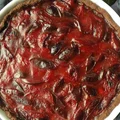 Tarta czekoladowa ze śliwkami