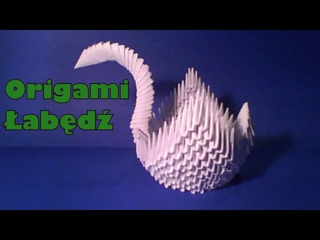 Origami - Łabędź