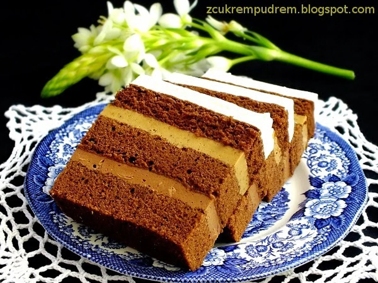 Ciasto kawowo - czekoladowo – rumowe