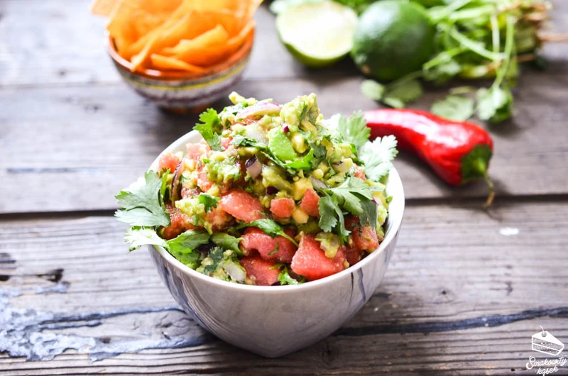 Guacamole z arbuzem