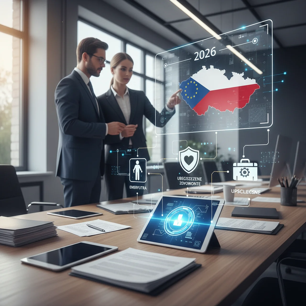 Czechy zmieniają zasady emerytur i ubezpieczenia chorobowego w 2026 roku. Co oznacza JMHZ, nowe wypłaty i elektroniczne powiadomienia