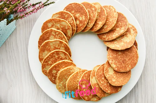 Fit placuszki bananowe