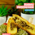 Kotlety ziemniaczane z pieczarkami