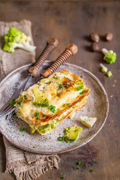 Kalafiorowa lasagne z gorgonzolą