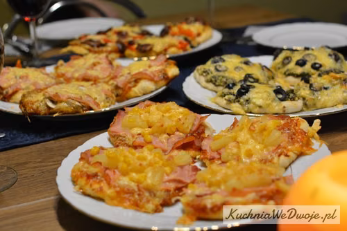 Mini pizza w 4 smakach