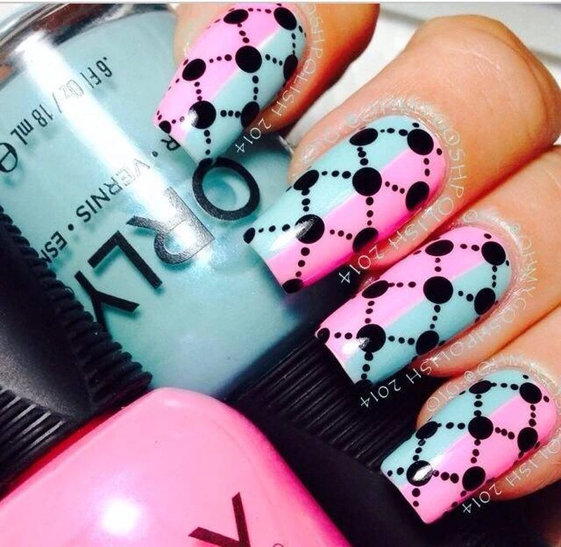 Manicure we wzorki