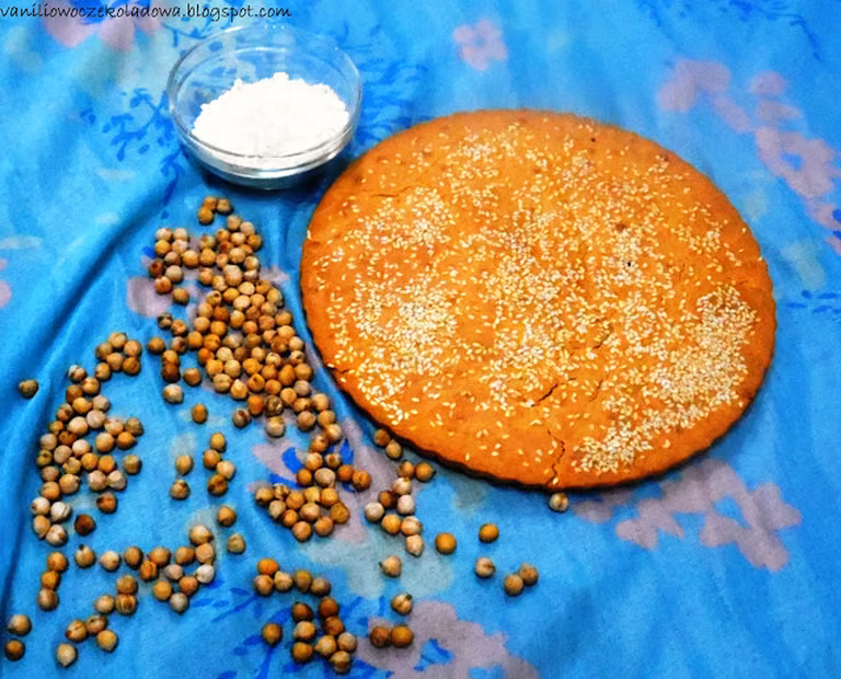 FARINATA - Chlebek na mące z ciecierzycy (VEGE & GLUTEN FREE)
