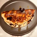 Omlet bananowy z mozarellą