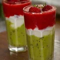 Smoothie kiwi & truskawka