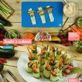 Sushi z cukinii z surimi - FIT PRZEKĄSKA