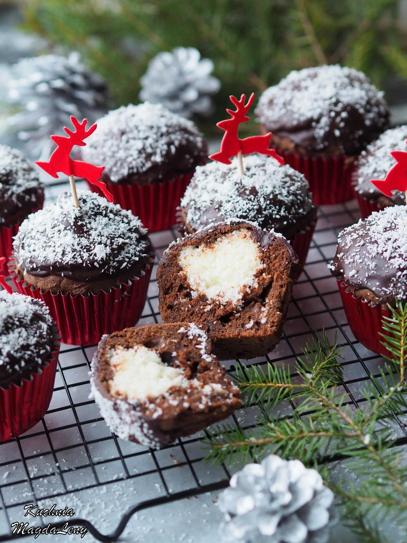 Śnieżne muffinki