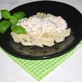 Makaron z kurczakiem i gorgonzolą