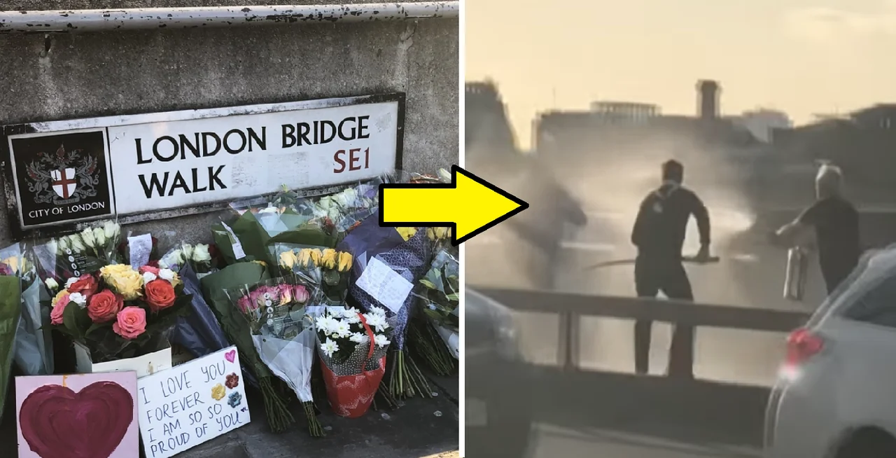 Mężczyzna, który udaremnił atak nożownika na London Bridge okazał się mordercą 21-latki!