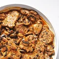 Polędwiczki wieprzowe z pieczarkami