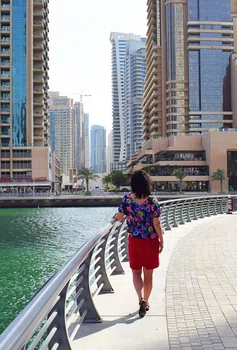 Bluzka i Dubaj Marina