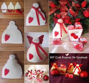 Aniołek z materiału