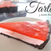 Tarta z kremem truskawkowym bez pieczenia