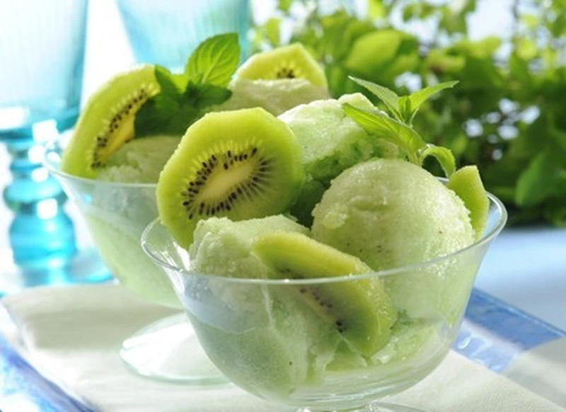 Sorbet z kiwi