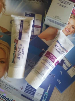 KURACJA WYBIELAJĄCA BLEND-A-MED 3D WHITE LUXE PERFECTION