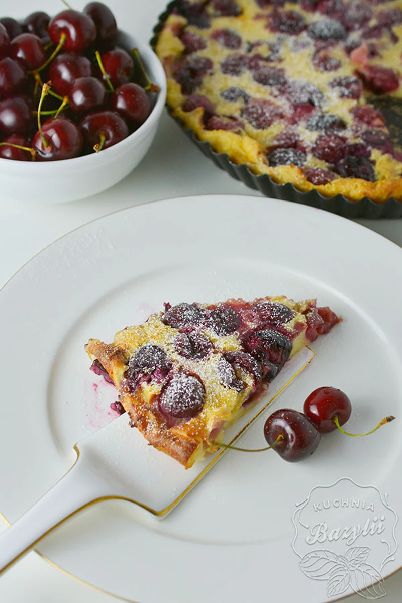 Clafoutis - szybkie ciasto z czereśniami