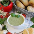 Lekka pietruszkowo-pieczarkowa zupa krem