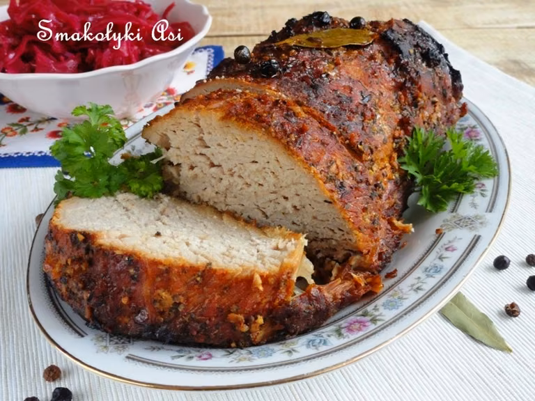 Pieczony schab