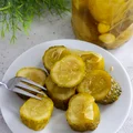 Ogórki w miodowej zalewie
