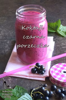 Koktajl czarna porzeczka