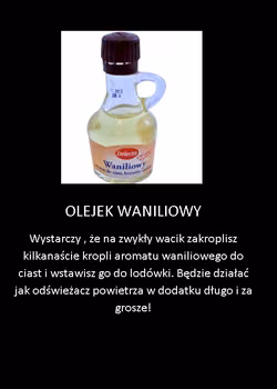 Odświeżacz do lodówki- zrób go samodzielnie!