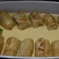 Roladki ze śliwką w sosie serowym