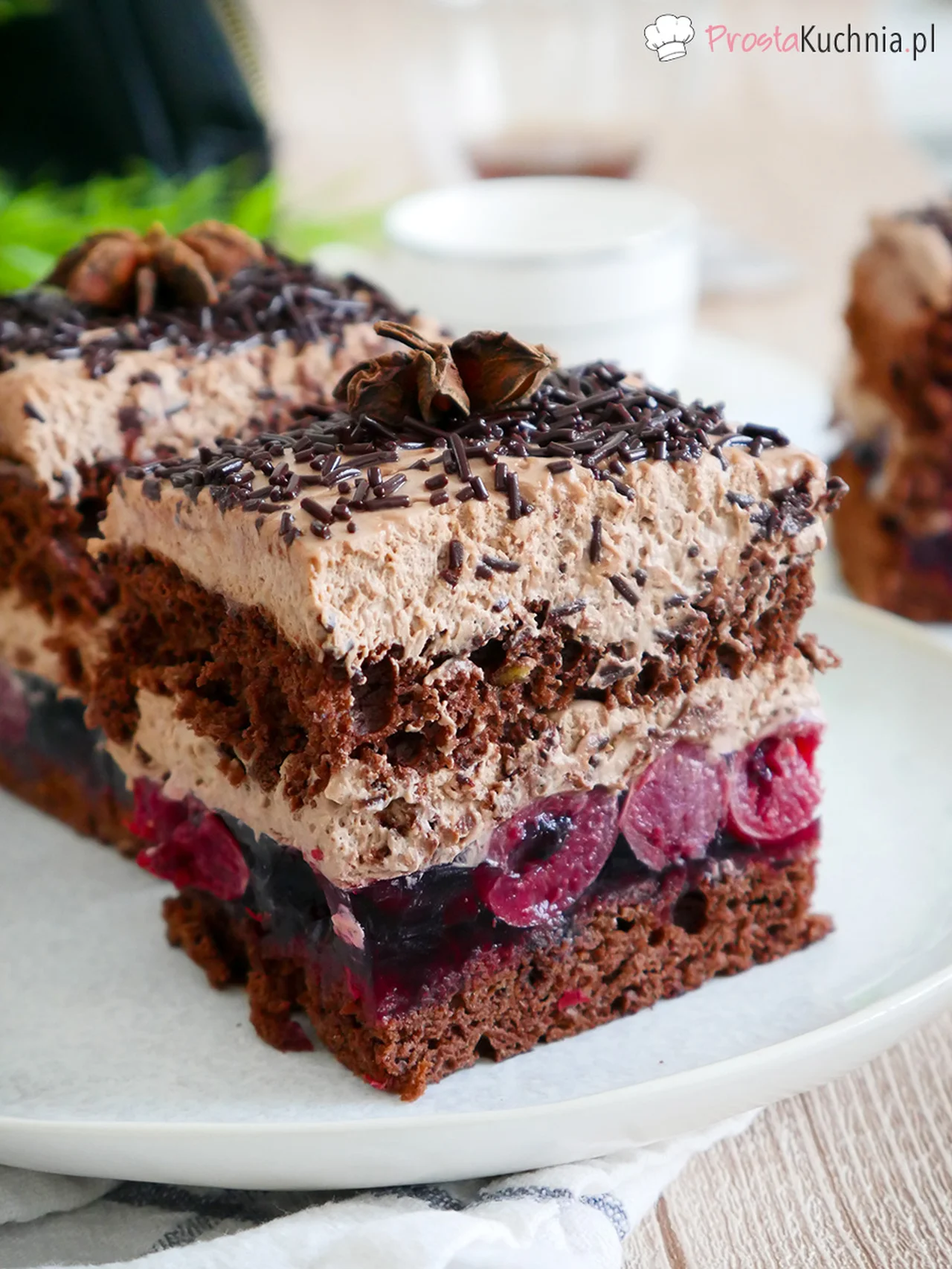 Ciasto Wiśniowa Dama